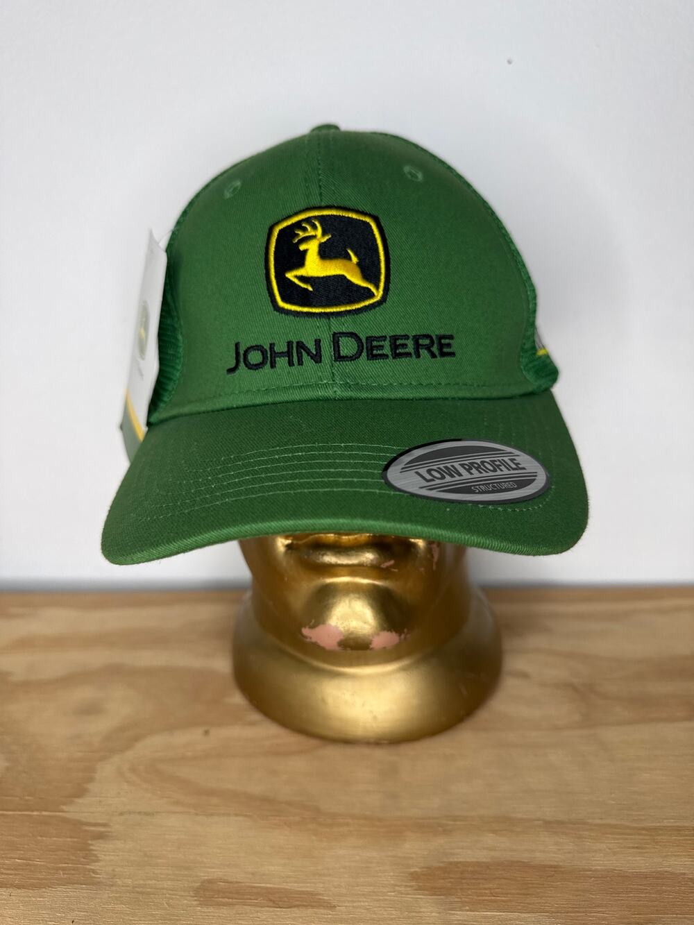 John Deere Land Pro Edition Green Trucker Low Profile Structured NWT